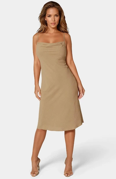 Bebe Women's Slip Midi Dress