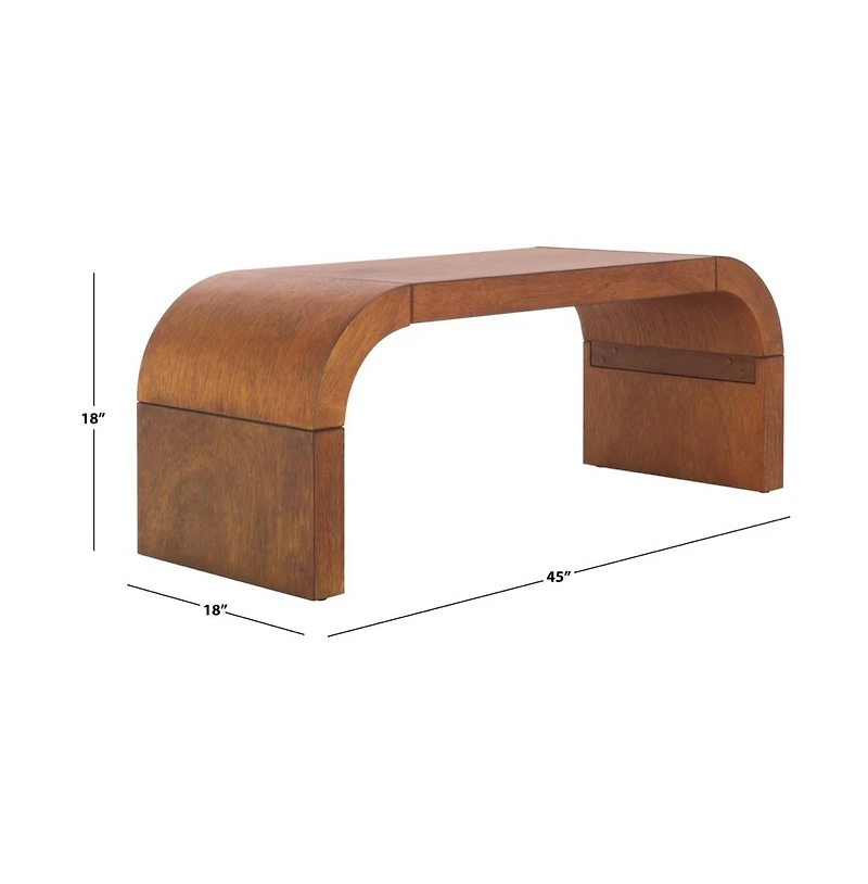 Safavieh Liasonya Curved Coffee Table