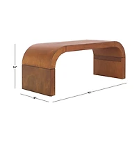 Safavieh Liasonya Curved Coffee Table