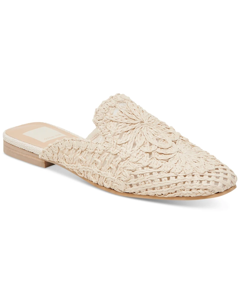 Dolce Vita Women's Diya Crochet Slide Flat Mules