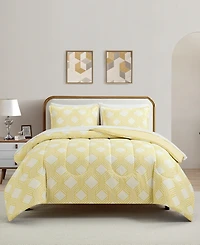 Sunham Aaron Geo Print 3-Pc. Comforter Sets, Exclusively at Macy's