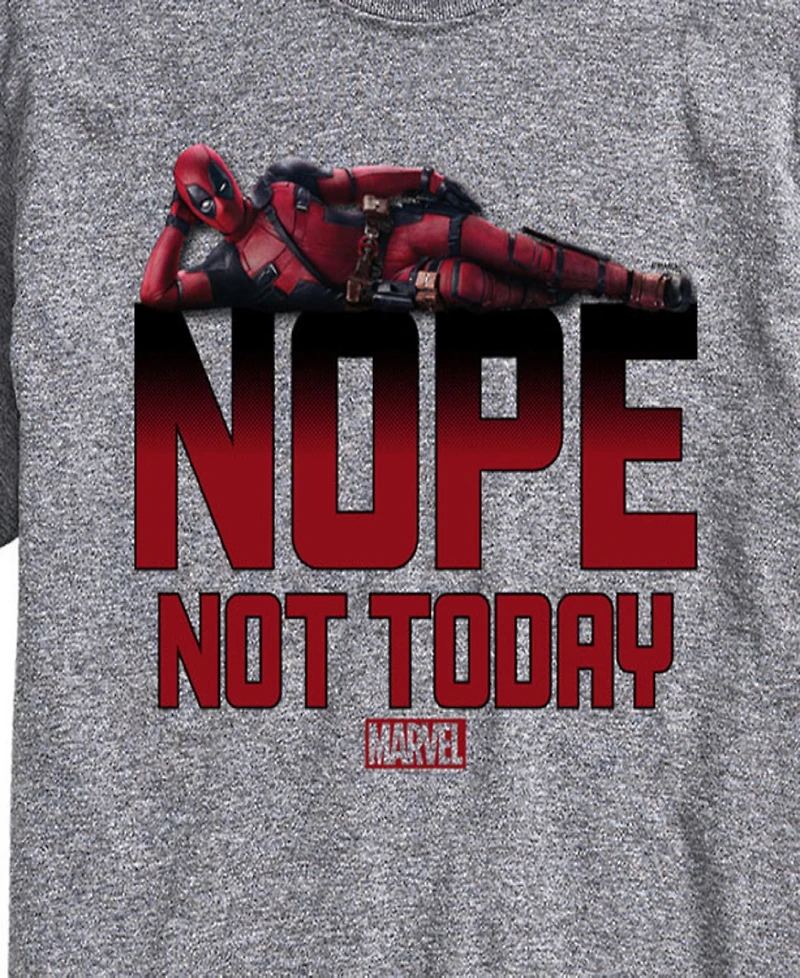 Airwaves Men's Deadpool Nope Not Today Long Sleeve T-Shirt