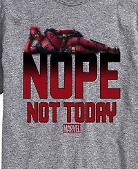 Airwaves Men's Deadpool Nope Not Today Long Sleeve T-Shirt