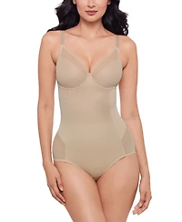 Miraclesuit Women's Sexy Sheer Shaping Padded-Cup Bodysuit