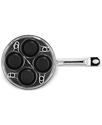 Demeyere 4-Cup Stainless Steel Egg Poacher Set