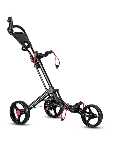 Foldable 3 Wheel Golf Pull Push Cart Trolley