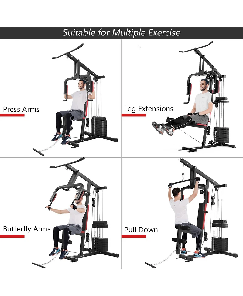 Multifunction Cross Trainer Workout Machine