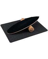 Wooden Balance Board Trainer Wobble Roller for Exercise Sports Training