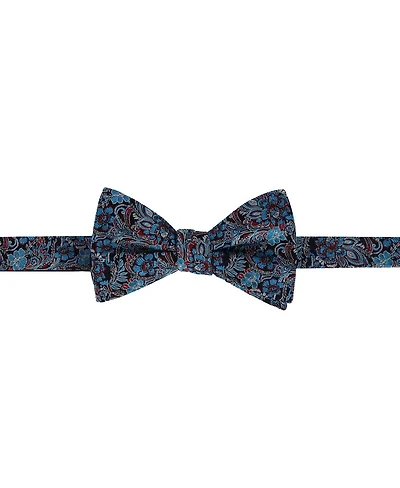 Trafalgar Men's Enzo Exploded Floral Silk Bow Tie