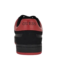 Guess Men's Lasen Branded Lace-Up Fashion Sneakers