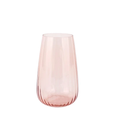 Vietri Francesca Blush High Ball Glass