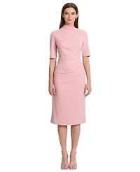 Maggy London Women's Ruched Sheath Dress