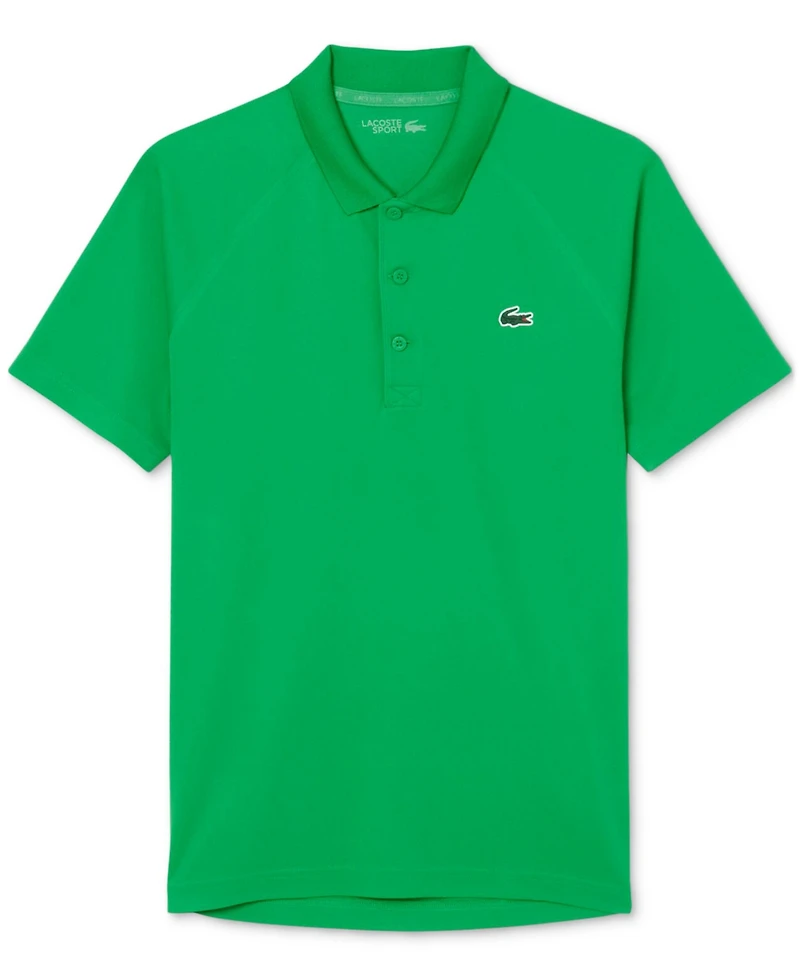 Men's Lacoste Breathable Run-Resistant Interlock Polo Shirt