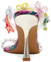 Betsey Johnson Women's Goldiee Floral Dress Sandals