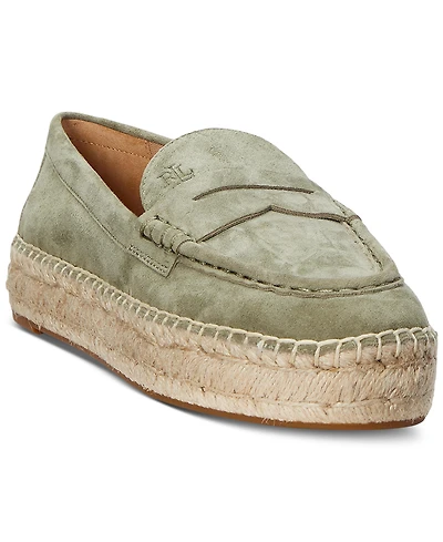 Lauren Ralph Lauren Women's Luize Espadrille Loafer Flats
