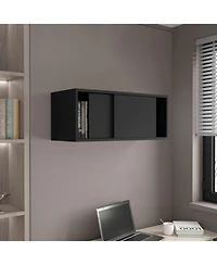 Slana Wall Cabinet, 2 Sliding doors, 1 Shelf, White