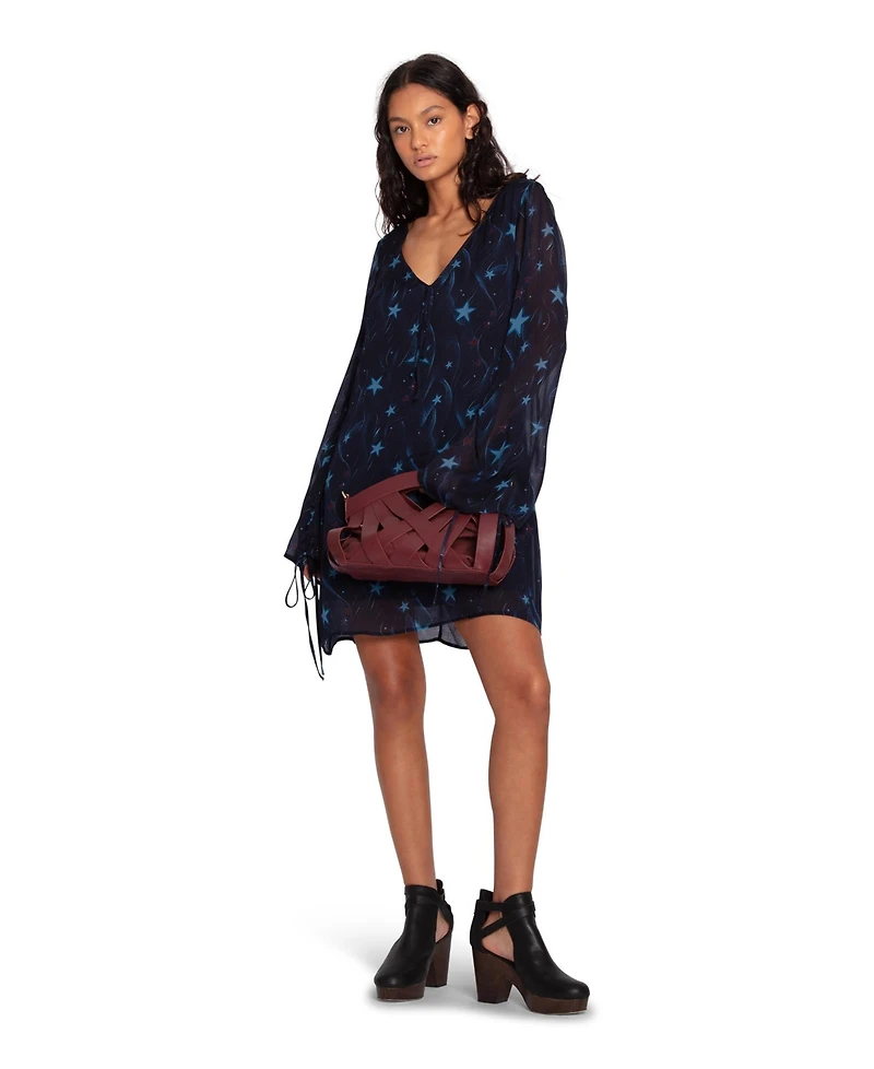 Belle & Bloom Women's Star Eyes Mini Dress