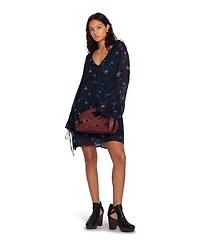 Belle & Bloom Women's Star Eyes Mini Dress
