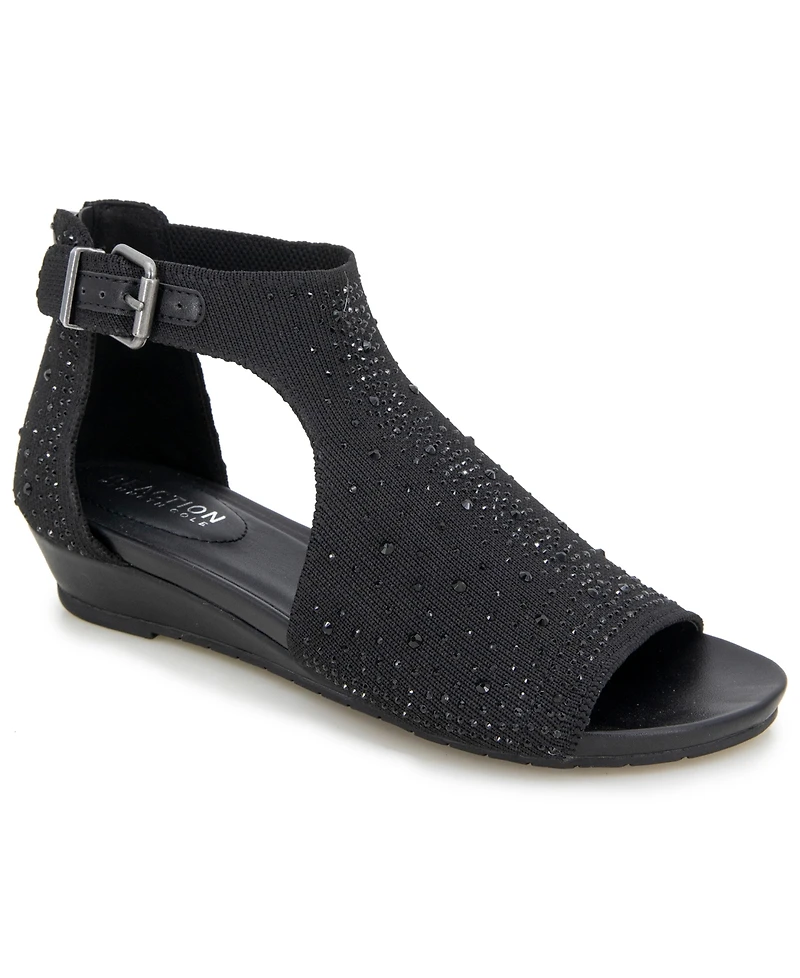 Kenneth Cole Reaction Women's Gail Stretch Wedge Sandals