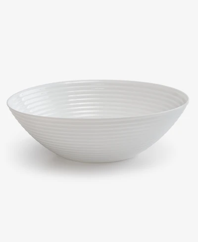 Arch Studio Opal Glass Spiral Serving Bowl, Exclusively at Macy's