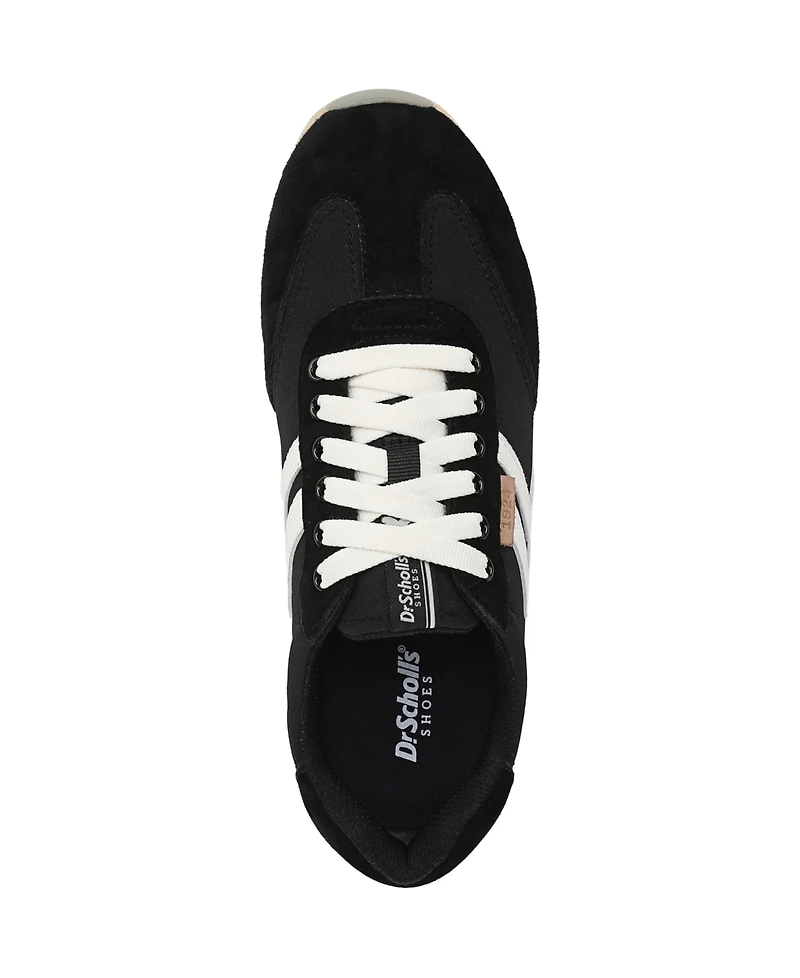 Dr. Scholl's Women's Comeback Closed Round Toe Lace Up Sneakers