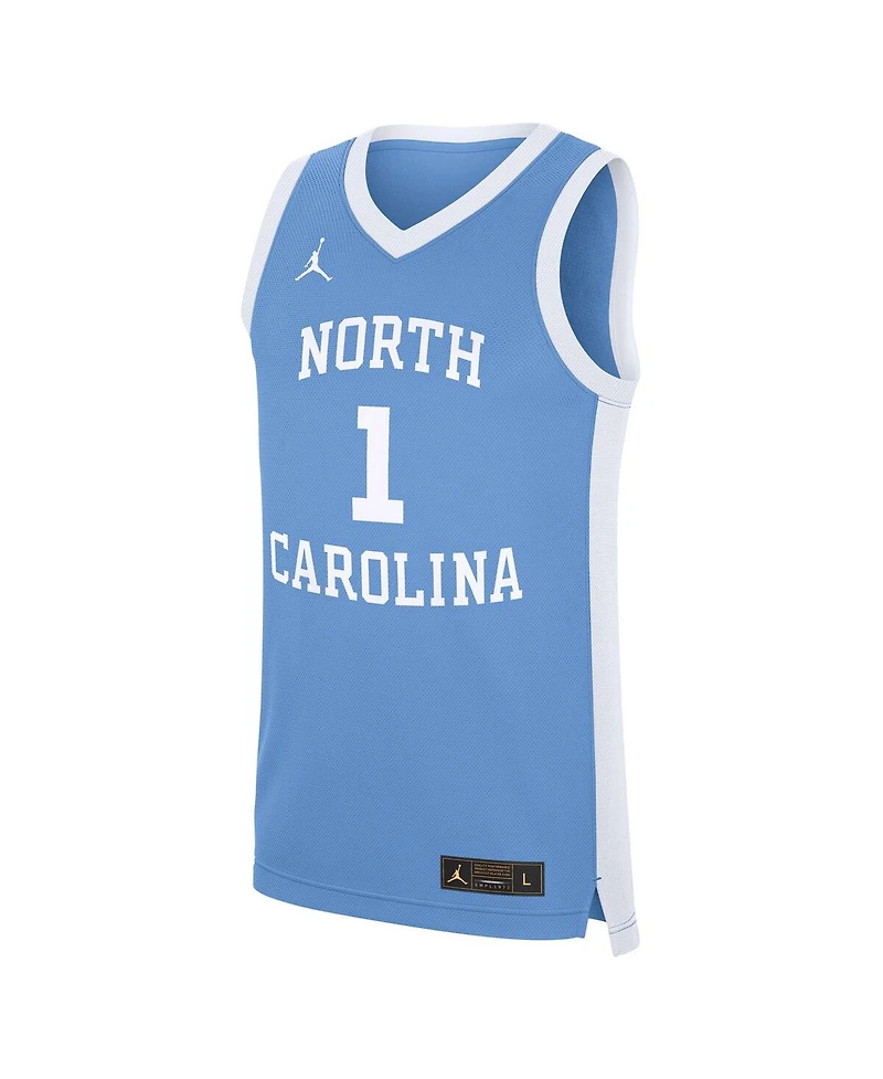 Jordan Men's 1 Carolina Blue North Tar Heels Alternate Replica Jersey