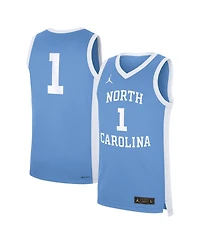 Jordan Men's 1 Carolina Blue North Tar Heels Alternate Replica Jersey