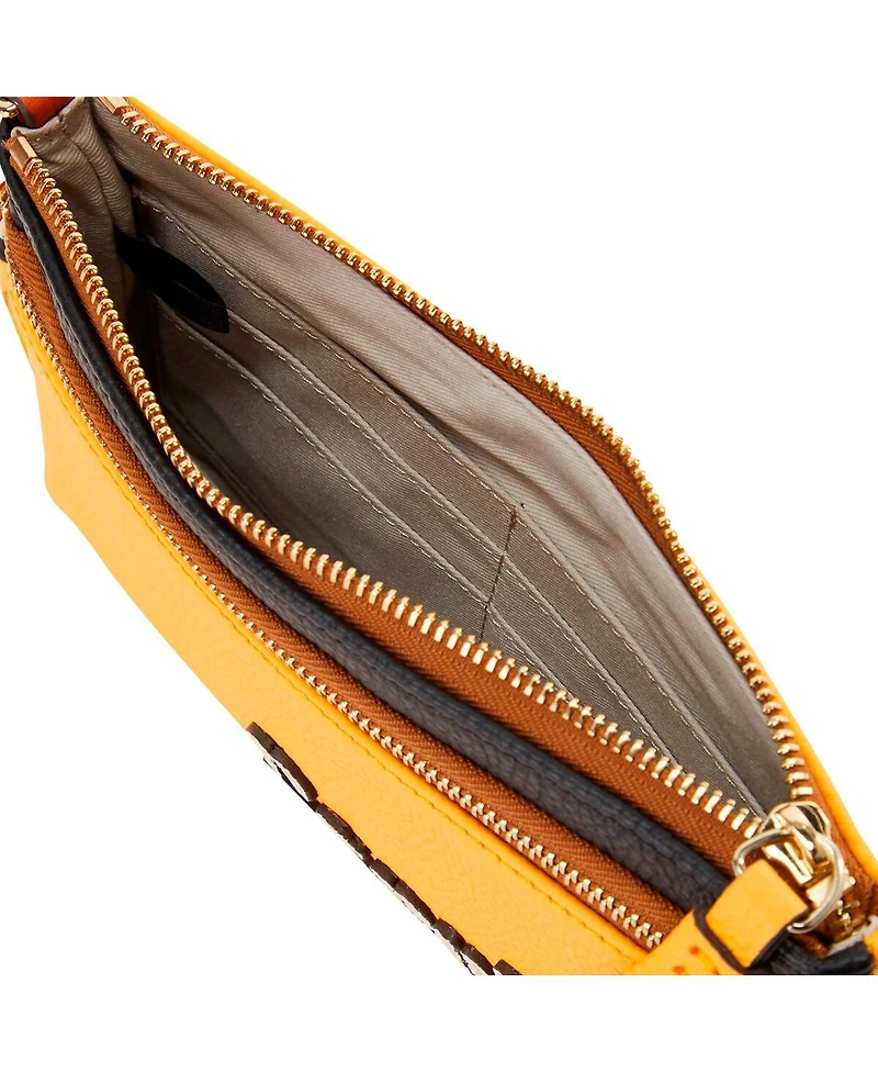 Dooney & Bourke Pittsburgh Steelers Infield Double-Zip Wristlet