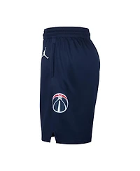 Jordan Men's Navy Washington Wizards Statement Edition Swingman Shorts