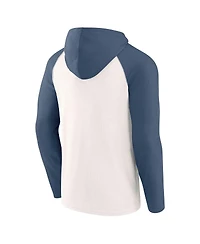Fanatics Men's White Seattle Kraken Vintage Winger Pullover Hoodie