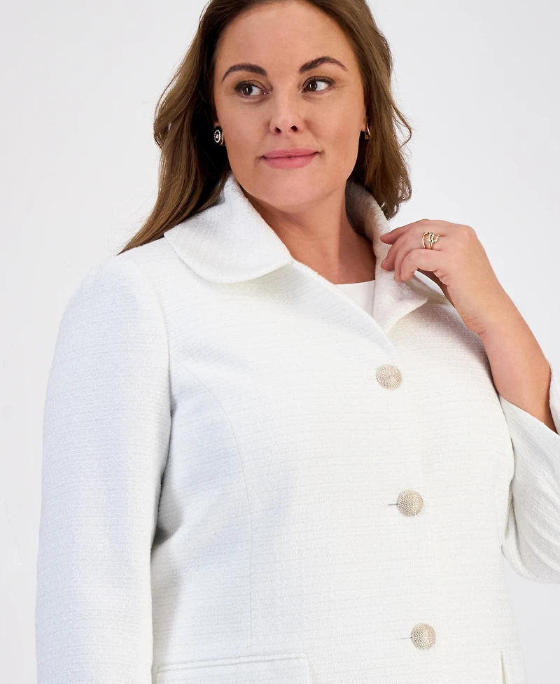 Kasper Plus Long Topper Jacket