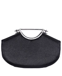 Nina Crystal Encrusted Small Handle Bag