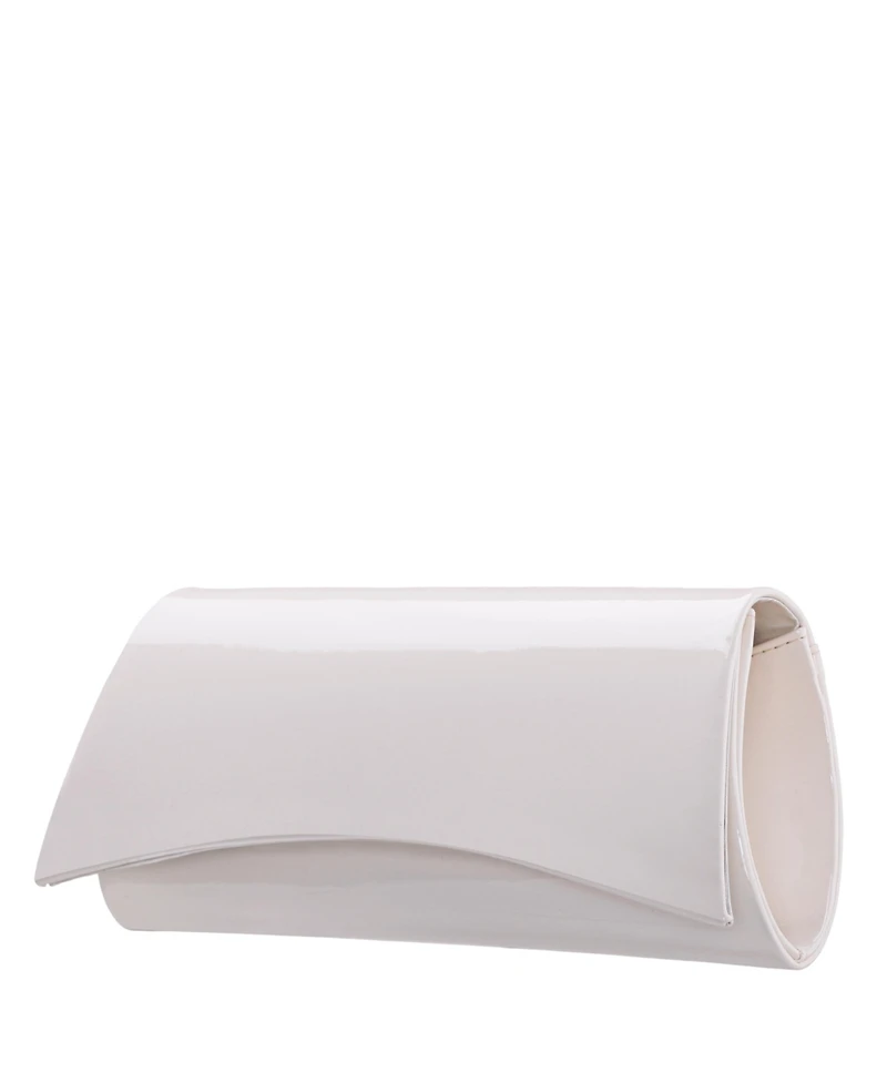 Nina Curved Flap Slim Clutch