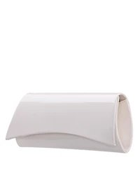 Nina Curved Flap Slim Clutch