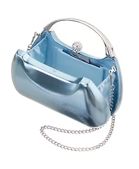 Nina Minaudiere with Metal Handle Clutch