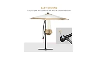 Outdoor Beach Umbrella – Portable Shade for Sun Protection at the Beach, Picnic, or Patio