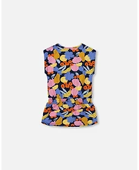 Deux par Toddler Girls Printed Tunic Top Multicolored - Toddler|Child