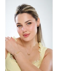EternalPrint Link Chain Paw Print Charm Bracelet