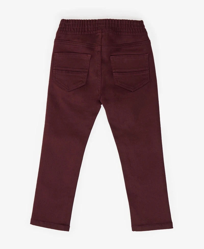 Xray Toddler Boys Elastic Waist Five Pocket Commuter Pants