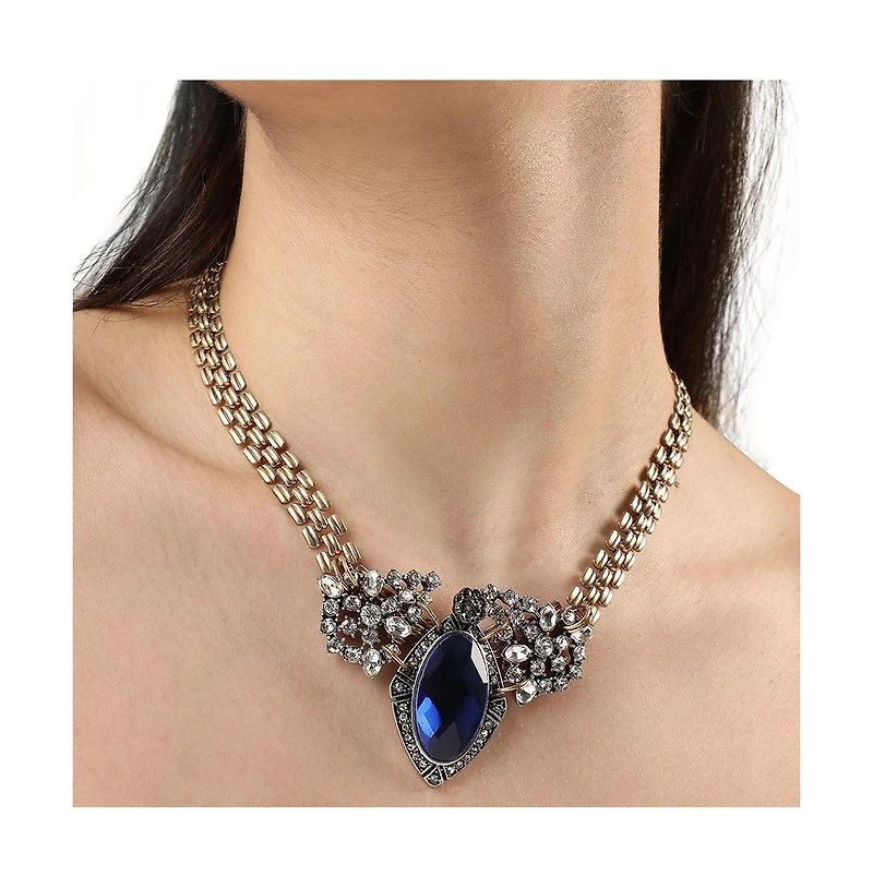 Party Stone Statement Necklace