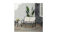 Comfortable Outdoor Courtyard Seating for Patio, Garden, or Backyard