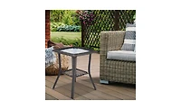 Outdoor Side Table Stylish and Functional for Patio, Garden, or Balcony Use