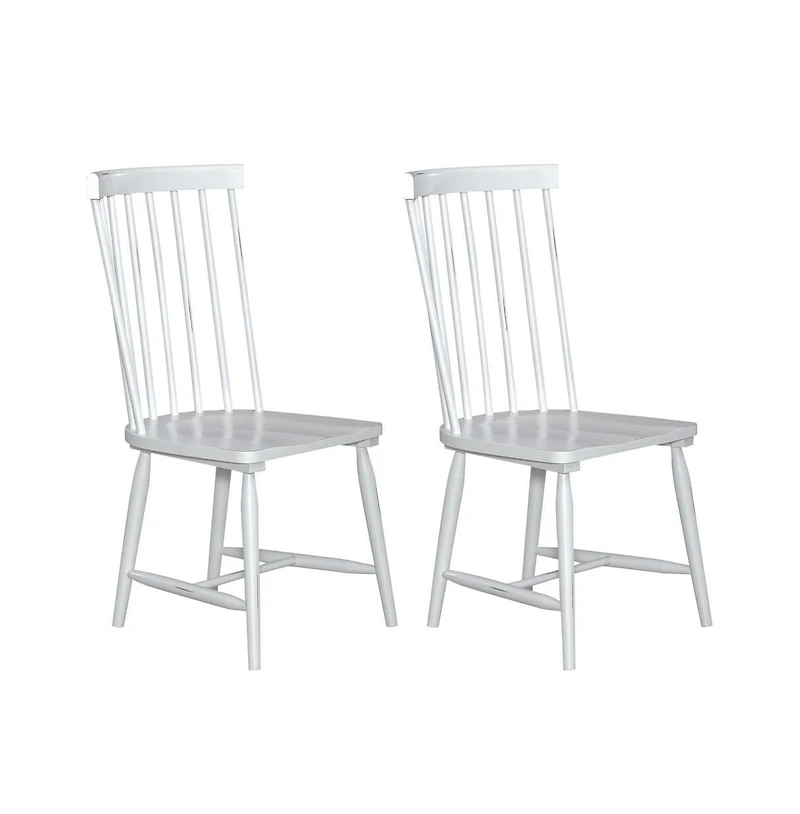 Liberty Capeside Cottage Spindle Back Side Chair - White