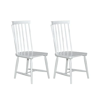 Liberty Capeside Cottage Spindle Back Side Chair - White