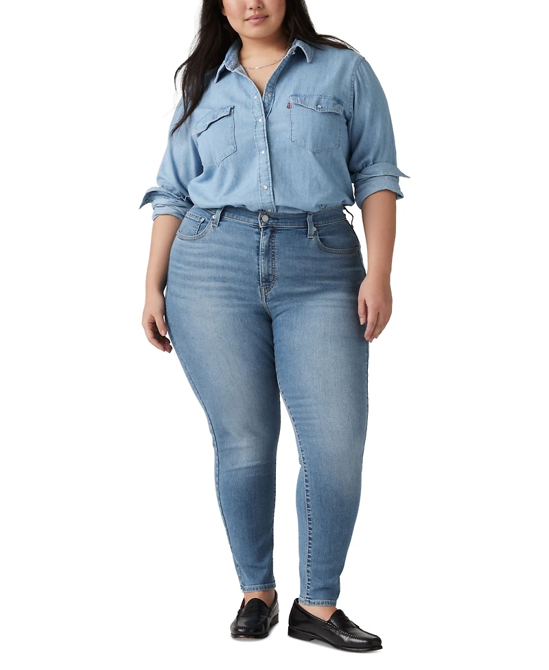 Levi's Plus 721 High-Rise Skinny Jeans