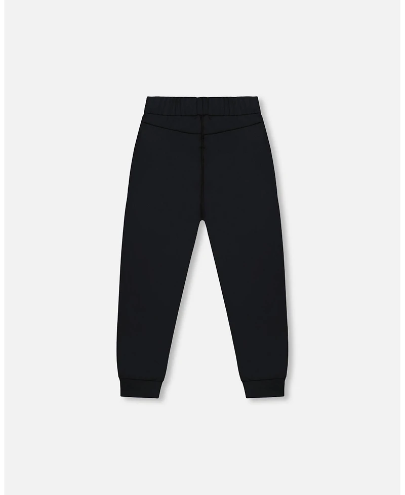 Deux par Boys Athletic Pants Blue And Black