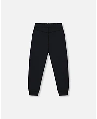 Deux par Boys Athletic Pants Blue And Black