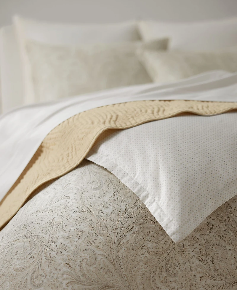 Lauren Ralph Lauren Marah Paisley Cotton Percale 3-Pc. Duvet Cover Set, King