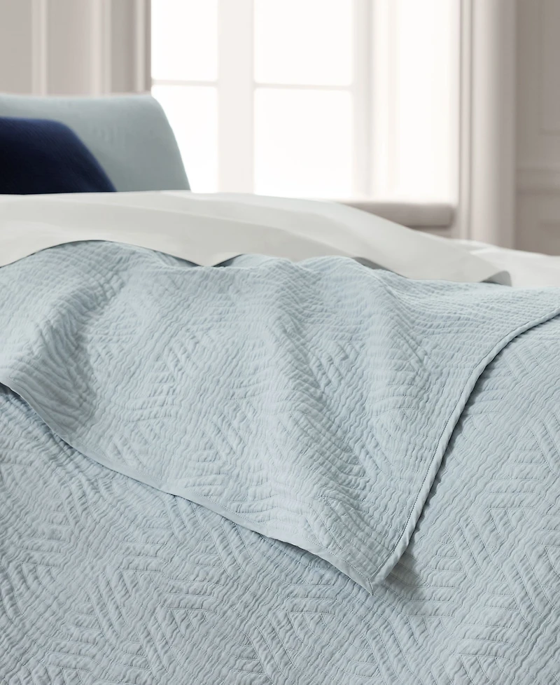 Lauren Ralph Wiley Cotton Jacquard Quilt