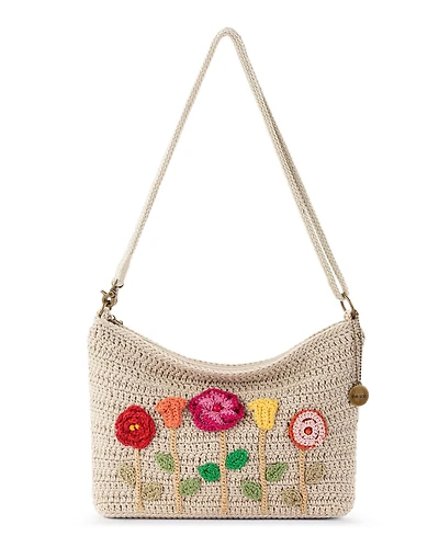 The Sak Women's Lumi Crochet Crossbody Bag